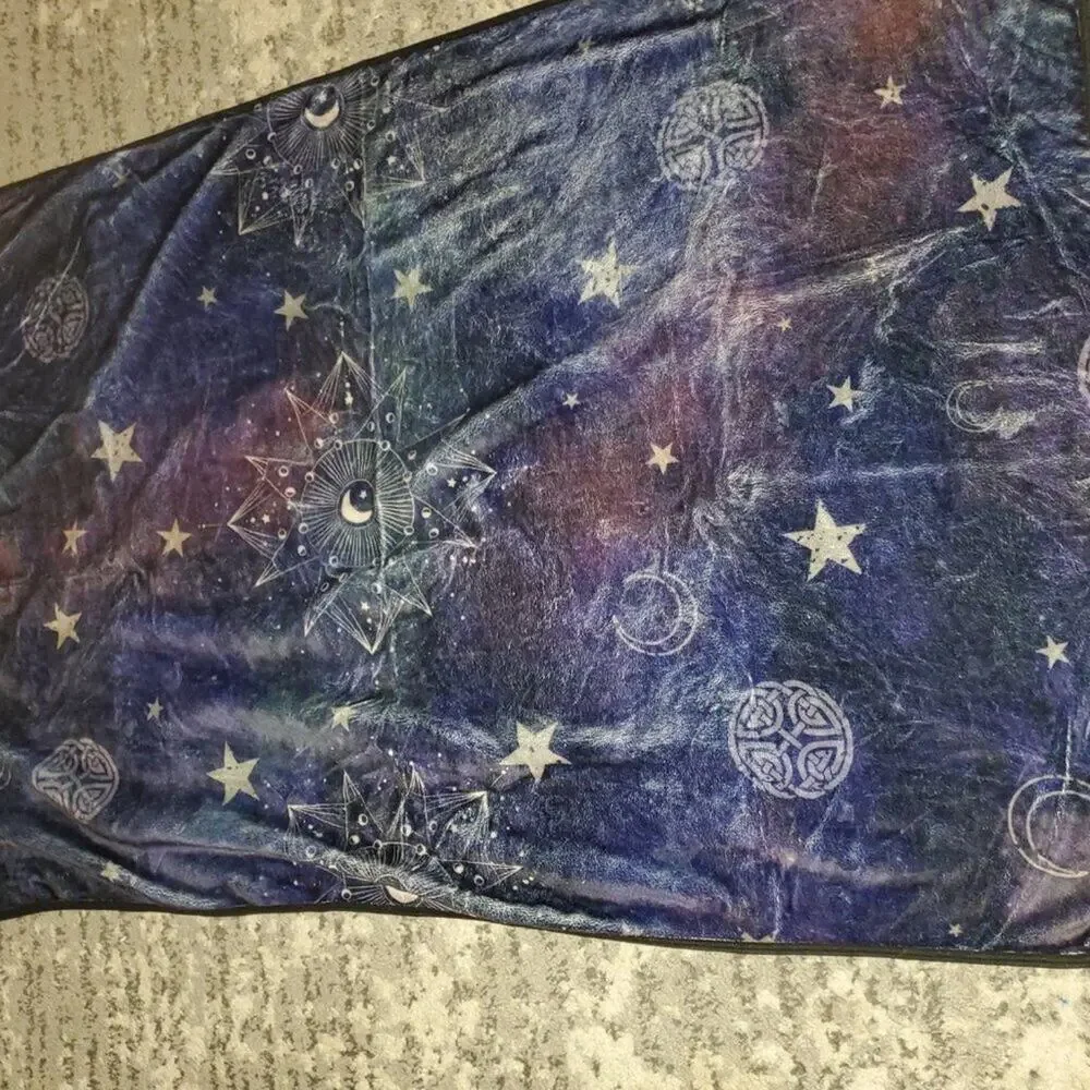 Harry Potter Accio box invisibility Throw Blanket || 8x4 EUC